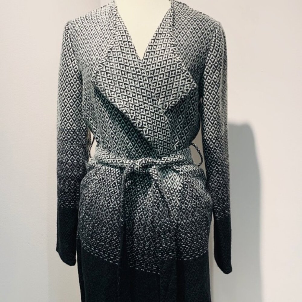 Ombre Blanket Coat
